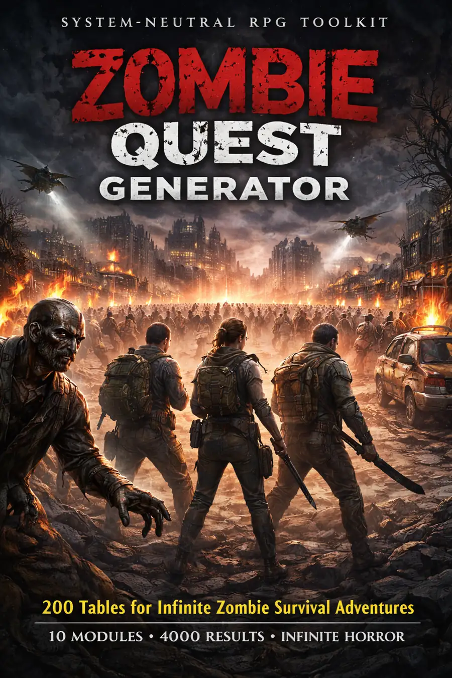 ZOMBIE QUEST GENERATOR