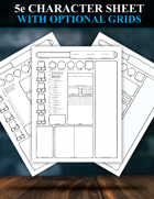 5e Character Sheet Redesigned