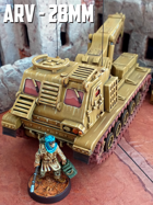 Armored Recovery Vehicle: 3D Printable for 28mm Wargames