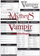 Mythras Nach den Vampirkriegen Charakterbogen
