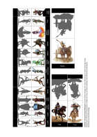 Schakale - Papp-Miniaturen