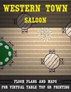 Western Town: Saloon  | Map Pack