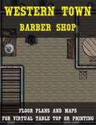 Western Town: Barber Shop  | Map Pack