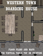 Western Town: Boarding House