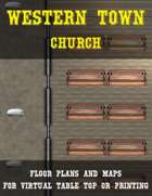 Western Town: Church  | Map Pack