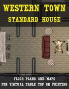 Western Town: Standard House  | Map Pack