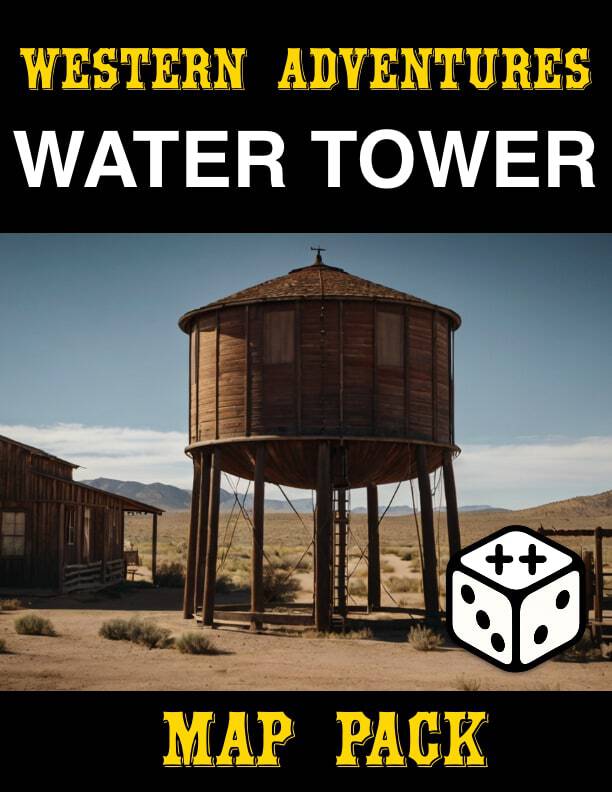 Western Town: Water Tower | Map Pack - MmpApps | Western Maps ...