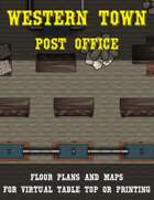Western Town: Post Office  | Map Pack