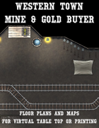 Western Town: Mine & Gold Buyer