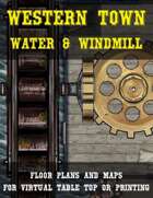 Western Town: Water & Wind Mills  | Map Pack