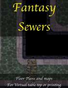 Fantasy Sewers  | Map Pack