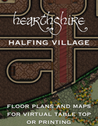 Hearthshire - Halfling Village | Map Pack