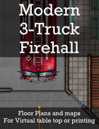 Modern 3-Truck Firehall | Map Pack