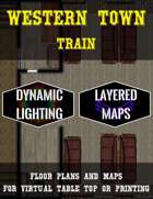 Western Town: Train | Dynamic Lighting