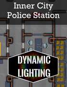 Modern Inner City Police Station Combo - Download + Roll20 VTT [BUNDLE]