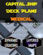 Capital Ship Deck Plans: Medical Center | Dynamic Lighting