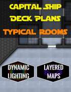 Capital Ship Deck Plans: Typical Rooms | Dynamic Lighting