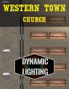 Western Town: Church | Dynamic Lighting