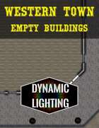 Western Town: Empty Buildings | Dynamic Lighting