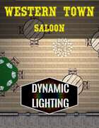 Western Town: Saloon | Dynamic Lighting