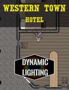 Western Town: Hotel | Dynamic Lighting