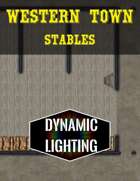 Western Town: Stables | Dynamic Lighting