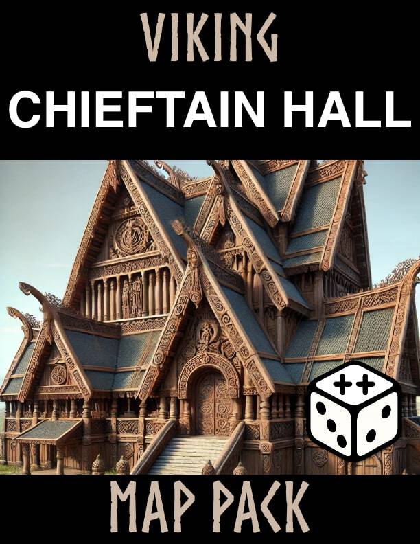 Viking Chieftain Hall Map Pack - 499710 