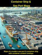 Sea Port & Container Ship | Map Pack