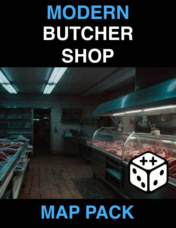 Butcher Shop | Map Pack - MmpApps | Modern Maps | DriveThruRPG