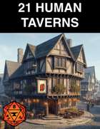 21 Human Taverns | Foundry Map Pack