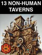 13 Non-Human Taverns | Foundry Map Pack