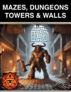 Mazes, Dungeons, Towers & Walls  | Foundry Map Pack