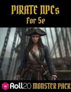 Pirates | 5e Monsters Roll20