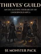 Thieves' Guild NPCs | 5e Monsters PDF