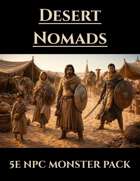 Desert Nomads | 5e NPC Monsters PDF