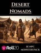 Desert Nomads | 5e NPC Monsters Roll20