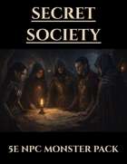 Secret Society | 5e Monsters PDF