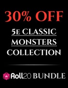 Complete Classic Collection | 5e Monsters Roll20 [BUNDLE]