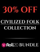 Complete Civilized Folk Collection | 5e Monsters Roll20 [BUNDLE]