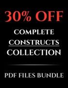 Complete Constructs Collection | 5e Monsters PDF [BUNDLE]