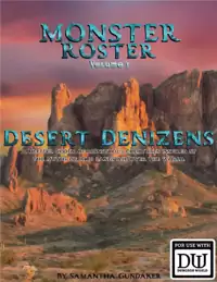 Monster Roster I - IV [BUNDLE] - Lost Dutchman Publishing | DriveThruRPG