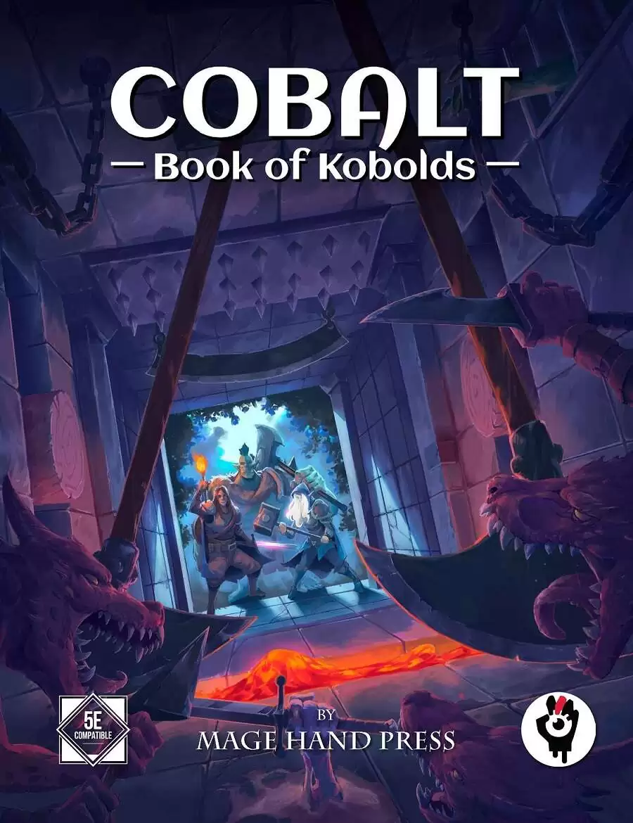 Cobalt Computer Book Cobalt Book of Kobolds - Mage Hand Press | DriveThruRPG