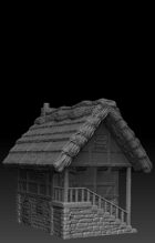 Medieval Scenery - House 1