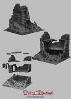 Medieval Scenery - Ruined Watchtower