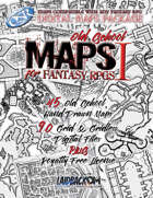 Maps for Fantasy RPGs 1 - Old School