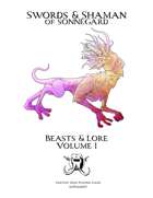 Swords & Shaman of Sonnegard - Beasts & Lore Volume I