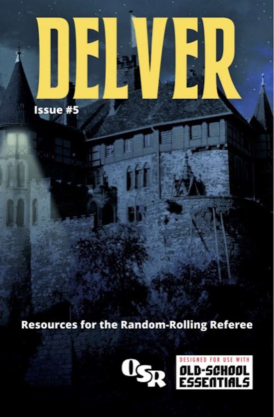 Delver Magazine Issue #5 - OSR / OSE Resource - The Tabletop