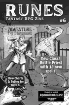 RUNES #6 - Fantasy RPG Zine for Shadowdark
