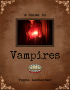 A Guide to Vampires for Savage Worlds