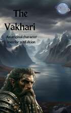 Vakhari Dwarf - Lord of the Sea: New Character Race for 5e